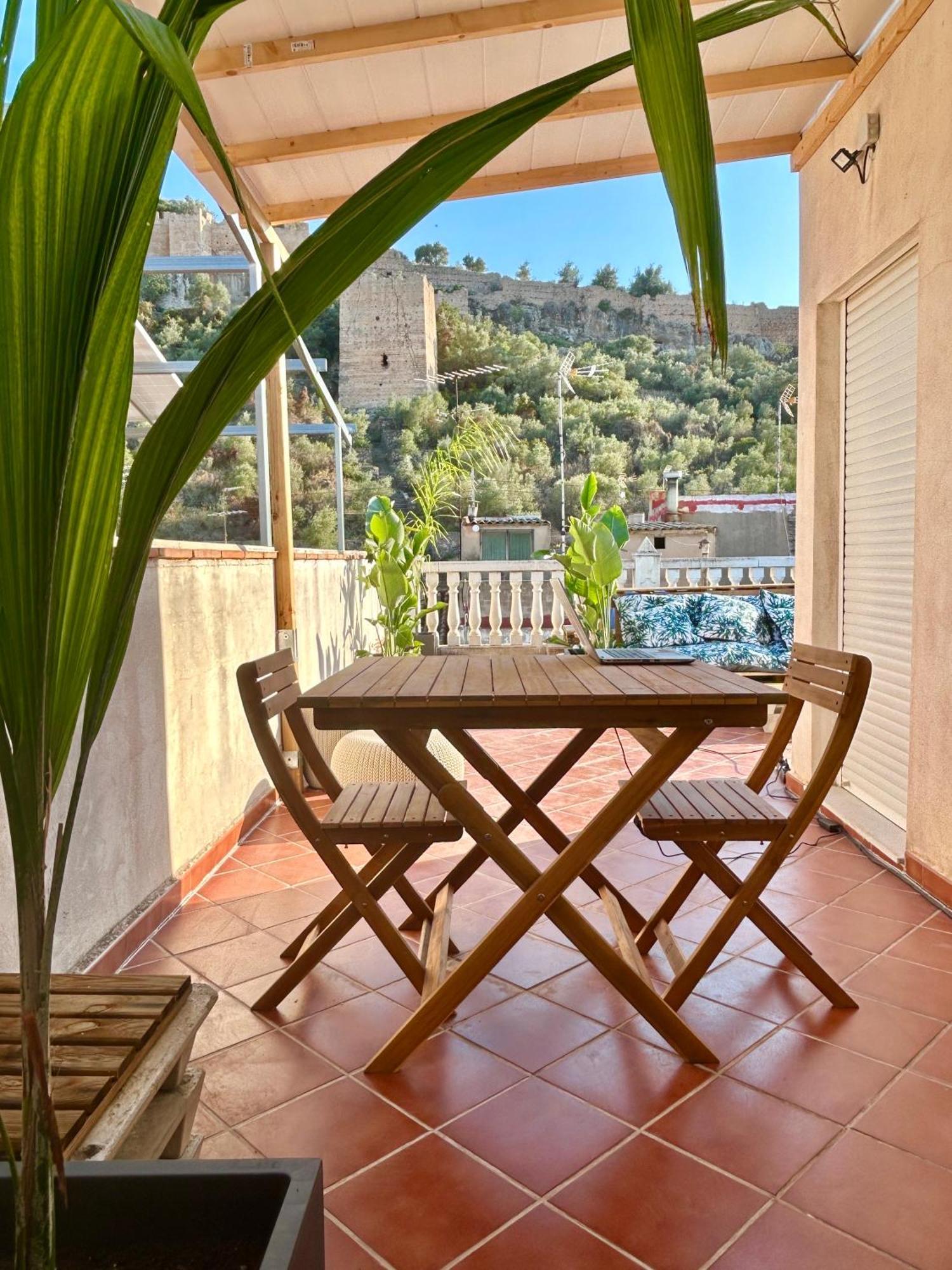 Casa Con Jacuzzi Y Piscina Con Vistas Al Castillo Corbera de Alcira Exterior foto